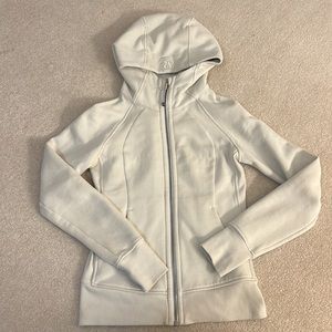 lululemon scuba full zip hoodie bone